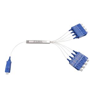 Wholesale ISO9001 Mini Loose Tube 1X8 Fiber Optic PLC Splitter from china suppliers