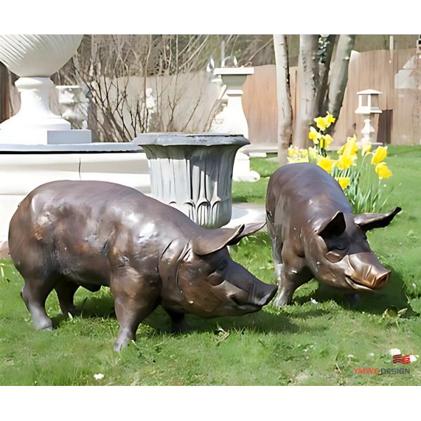 Theme Garden Decoration Large Metal Ornaments of Figures or Animal Shapes in SCULPTURE