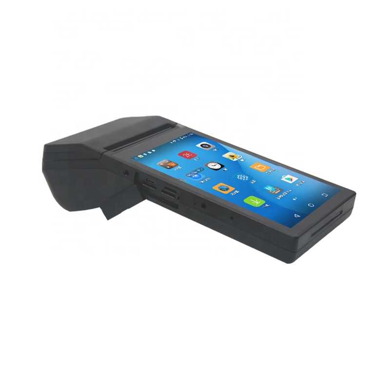 Auto Focus Camera HDD-A7 7 inch HD Screen Mobile Handheld POS Terminal with 80mm Printer