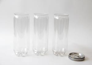 Wholesale Customized Air - proof transparent soft drink Beverage Cans , PET bottle 206 # from china suppliers