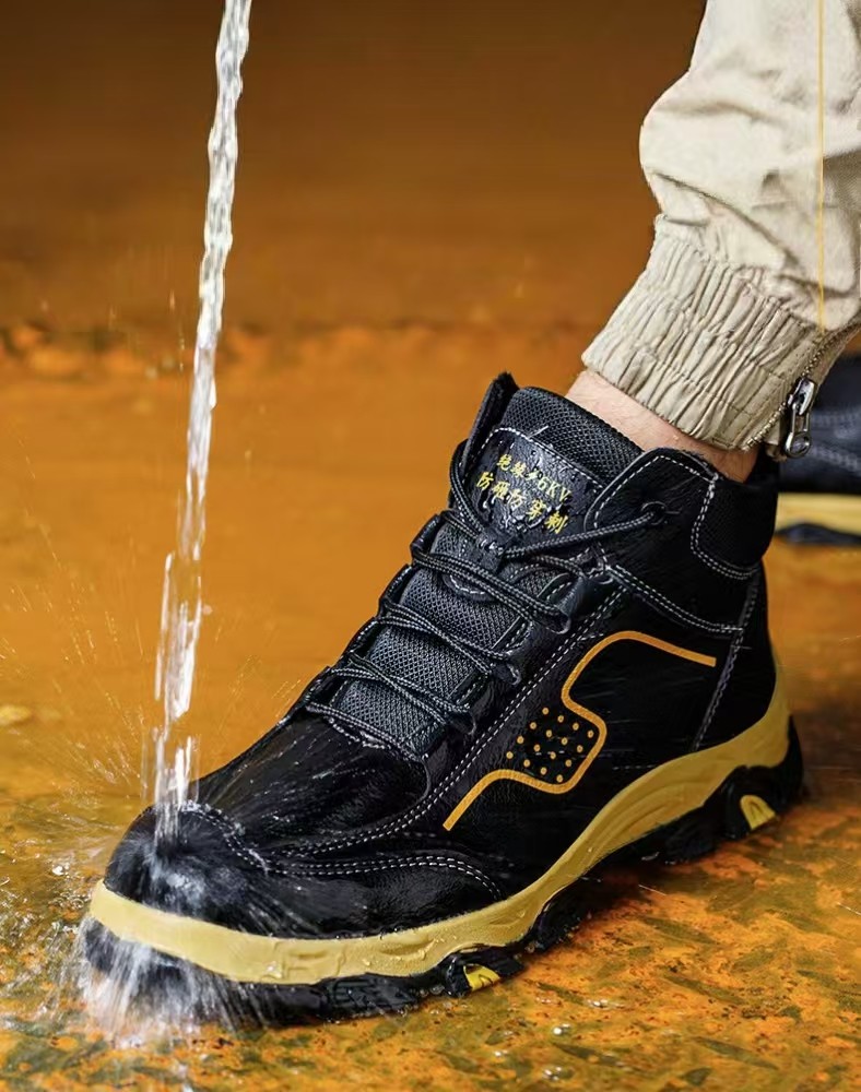 Winter Safety Work Boots Thickened Fleece Lining
