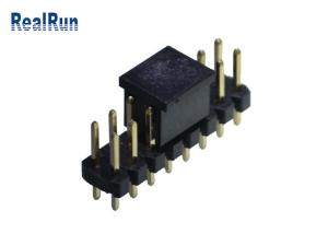 Wholesale 2A 2.0mm Straight Male Pin Header Gold Plating Dual Row 16 Way PA6T from china suppliers