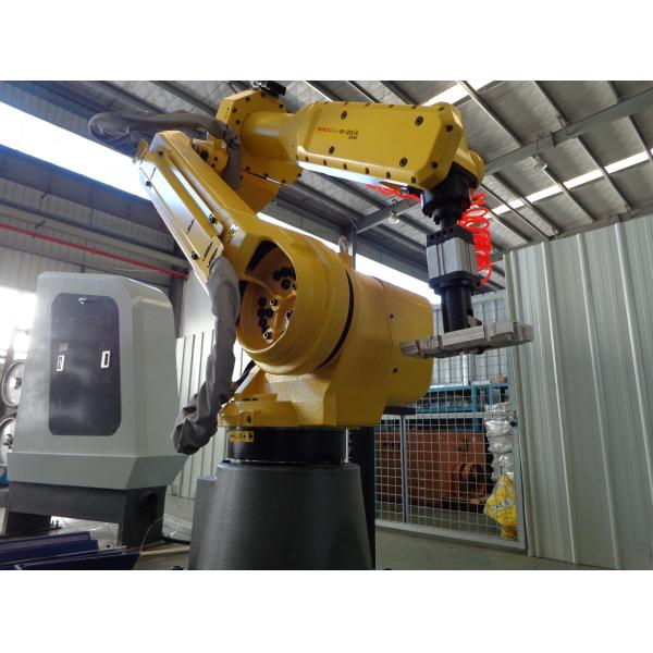 Higher Productivity Robotic Polishing Cell 6 Axis For Bathroom Fittings