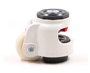 Wholesale White Aging Resistance Retractable Leveling Casters wheels 42mm 120KG from china suppliers