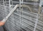 Metal Mesh Concrete Foam Prefab Steel House / Steel Frame Prefabricated Houses