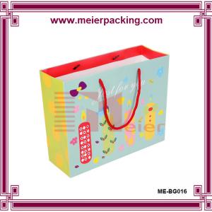 Gift Industrial Use and Accept Custom Order printing paper small gift bag with matte finishing