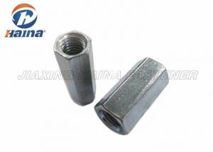 Wholesale Hex Rod Coupling Nuts Zinc Plated Long Hex Head Nuts M12x36 mm Right Hand Thread from china suppliers