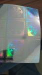 Anti Counterfeiting Holographic Film in Jumbo Roll for Moisture Proof ID Card