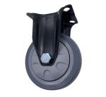 Heavy Duty Industrial TPR Caster Wheels Rigid 125MM