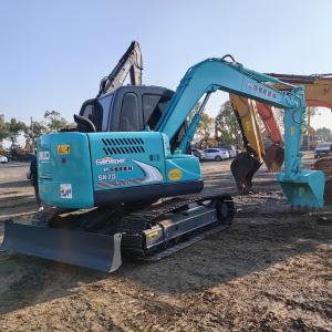 Wholesale Kobelco Used Excavator SK75 Construction Machinery With 0.4m³ Bucket Capacity from china suppliers