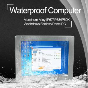 Wholesale I5 6200 10 Inch Waterproof Touch Screen PC LAN USB RS232 Port Optional from china suppliers