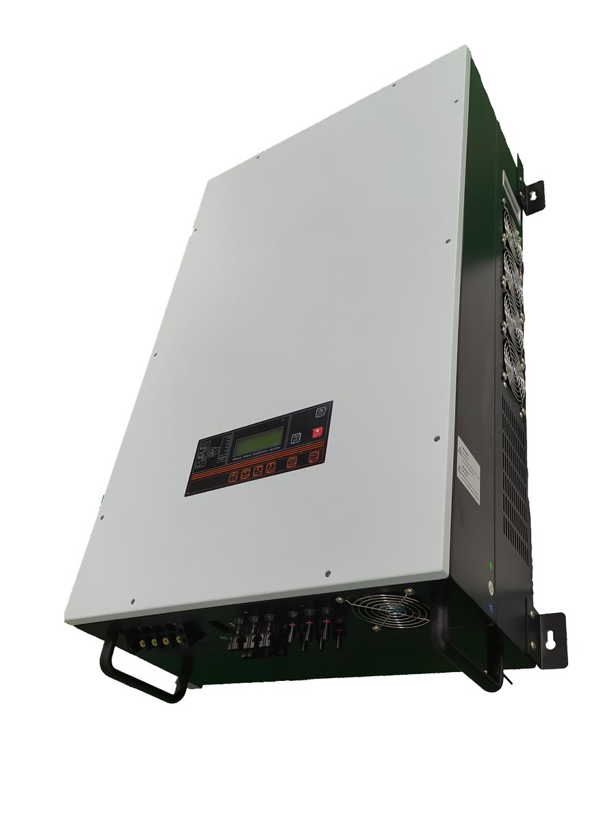 50KW three phase 3L+N+PE 380VAC on grid solar inverters, 50KVA grid tie solar power system