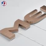 AC 100V-240V Backlit Stainless Steel Letters 3D Illuminated Signage