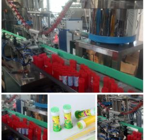 Wholesale 304 Stainless Steel Liquid Bottling Machine Stable Screwing Easy To Operate from china suppliers