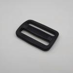 Backpack Black Plastic Tri Glide Buckle Adjustable Bag Strap Buckle