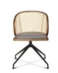 Mid Back PU Rattan Office Chairs
