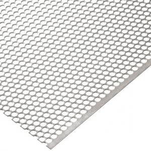Wholesale 0.3MM Thickness 1220X2440mm Perforated Metal Plate For Loud Speaker Box Decorative from china suppliers