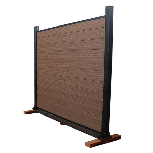 Outdoor Wpc Privacy Fence Panels Plastic Wood Composite Not Vinyl Decorative 1