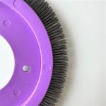 Stenter Machine Parts LK Finishing Machine Brush Wheel Purple Plastic Body