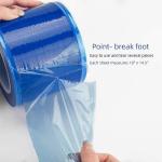Polythene Blue Protective Barrier Film Self Adhesive 1200 Sheets Medical Barrier