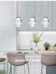 Nordic light luxury living room restaurant modern minimalist zhongshan guzhen