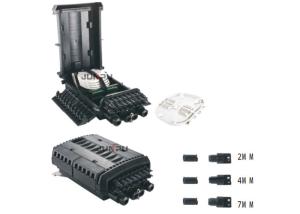 Wholesale Factory 16 Core Fiber Optic Cable IP68 Black Dome Fiber Optic Splice Closure from china suppliers