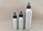 Silver Color Aluminum Cosmetic Bottles For Cosmetic Packaging Custom Size