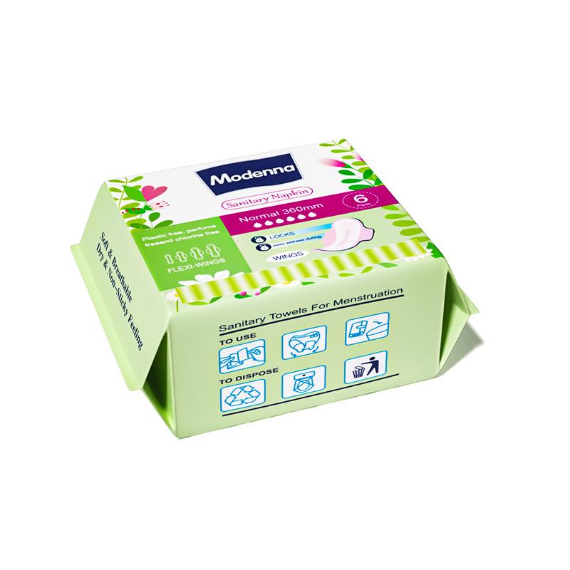 Feminine Hygiene Sanitary Towel 360mm Girl Sanitary Napkin Super Absorbent Ultra Thin