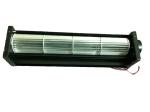 High Pressure Cross Flow Cooling Fan / DC 12V / 24V Tubular Fan 60mm 60mm x