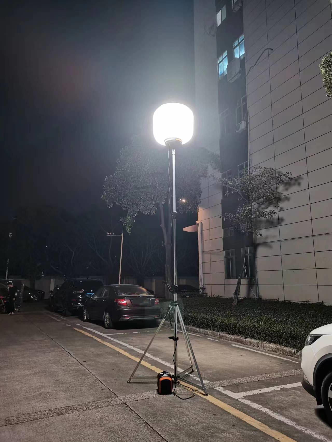 LED 60W-1400W Balloon Work Light Tower 360 Degree Illumination for Outdoor Application