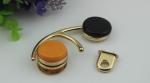 Purse hardware metal multi-colorful decorative gold metal clip lock with nickel