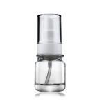 Cosmetic Packaging 30ml Round Clear Serum Lotion Foundation Glass Bottle With