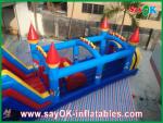 Obstacle Course Bounce House Family Inflatable Bounce CE Certificated Blower