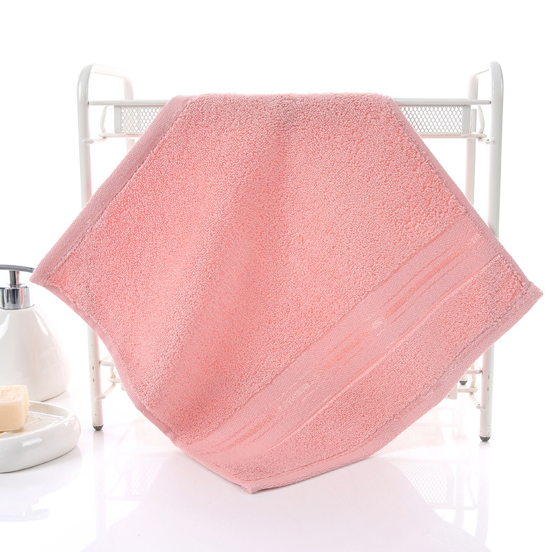 Upgrade Your Face Spa Experience with 34*34cm Solid Color Cotton Towel