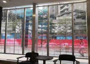 Wholesale 800W Transparent LED Wall , LED Display Board Black Silver Color Brightness ≥1500CD/㎡ from china suppliers