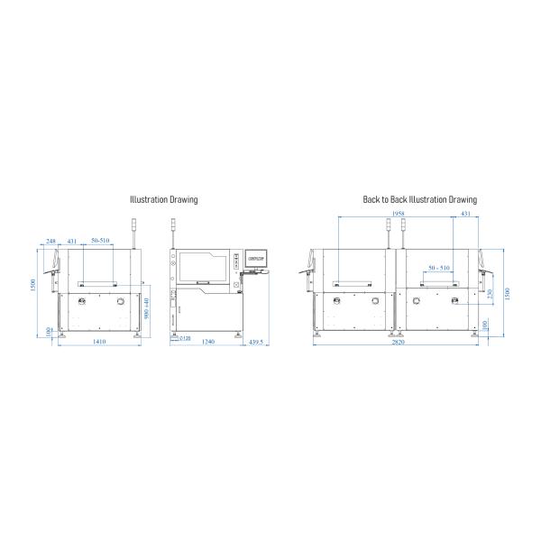 Fully Automatic SMT Printer YSL-Star features machine