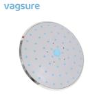 Grey Color Overhead Rainfall Shower Head For Shower Cabin / Steam Shower Room