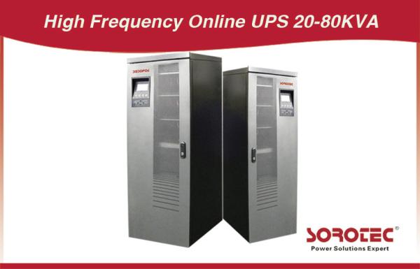 ECO - Friendly 20, 60, 80 KVA 3 Phase in / out High Frequency Online UPS, 380 /