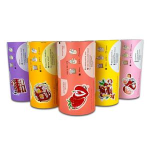 Wholesale Heat Seal Food Packaging Film Roll Laminated BOPP Aluminum Foil Metalized Sachet Roll from china suppliers
