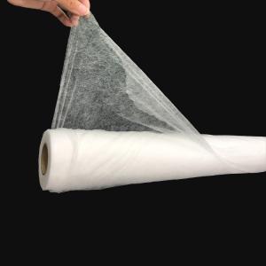 Wholesale Fabric Glue PES Hot Melt Adhesive Web / Breathable Polyethylene Film 23gsm from china suppliers