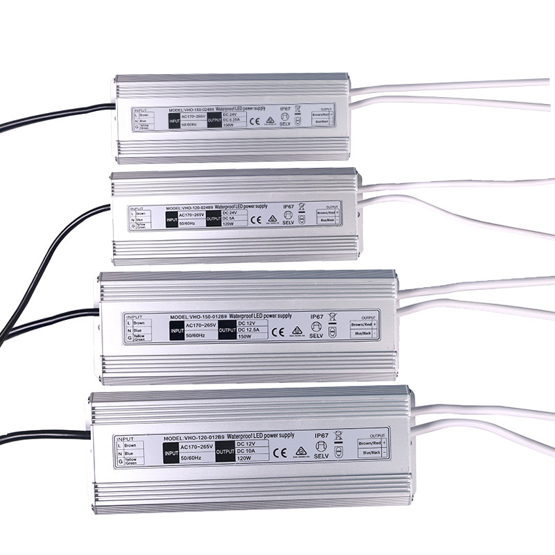 ETL IP67 Waterproof Outdoor LED Driver 300W Corrosion Resistant