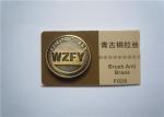 Eco Friendly Metal Coat Buttons / Metal Shirt Buttons Durable