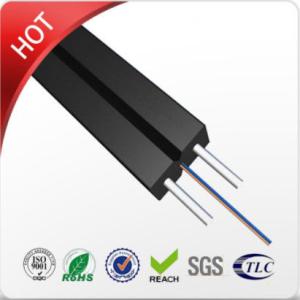 Wholesale FRP Glass Flex Durable Indoor Drop Cable GJXFH Black Big Capacity Data Transmission from china suppliers