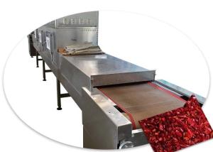 Wholesale 80kW Red Chilli Drying Machine , Microwave Drying Equipment 0.5-10 M/Min from china suppliers
