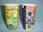 PLASTIC LENTICULAR 3d lenticular cups plastic flip effect lenticular mugs