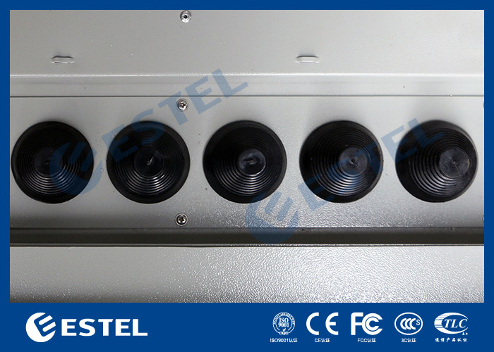 Galvanized Steel Outdoor Rack Mount Enclosure Double Wall Air Conditioner Cooling