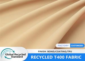Wholesale Recycled PET T400 Polyester Waterproof Eco 50D Winter Jacket Fabric from china suppliers