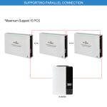 51.2V 10KW 200ah Wall Mounted Lithium Battery Floor Standing Phosphate Battery