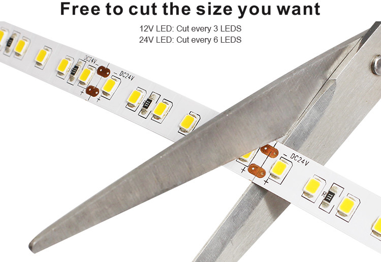 180leds 2835 Self Adhesive LED Strip 3000K/4000K Sticky Back Strip Lights