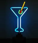 Neon table sculpture - Cocktail
